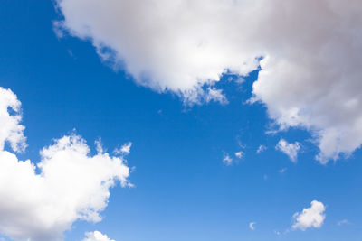 Low angle view of clouds in sky