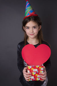 Portrait of a smiling girl