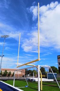 View of landscape against cloudy sky
