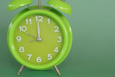 Close-up of clock