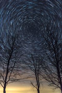 Full frame shot of sky at night