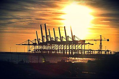 View of sky at sunset