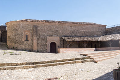 Built structure against clear sky
