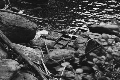 Full frame shot of stones