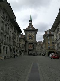 Street amidst buildings in city