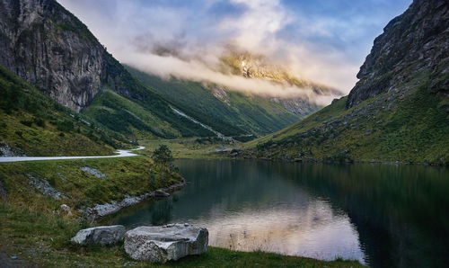 Stavbergsetra, norangsdalen, møre og romsdal, norway.