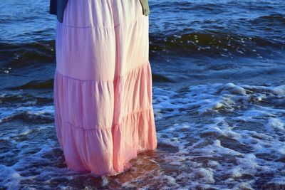 Close-up of sea shore