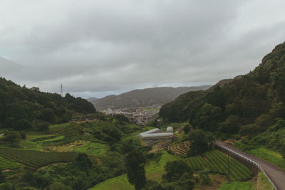 Rural landscape of nagasaki, japan