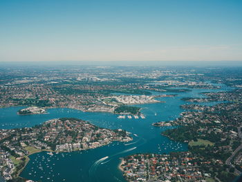 Aerial view of cityscape