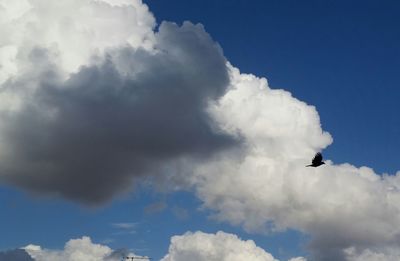 Low angle view of cloudscape