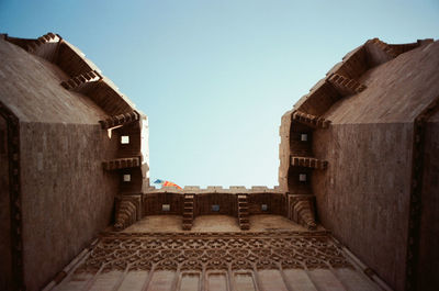 Built structure against clear sky