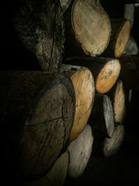 Stack of logs