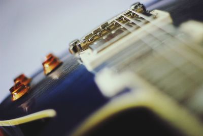 Close-up of guitar