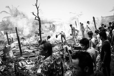 large group of people