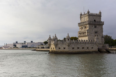 View of buildings at waterfront