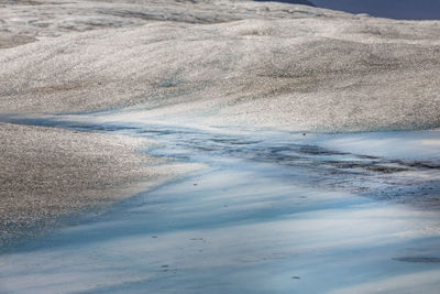 Scenic view of glacier