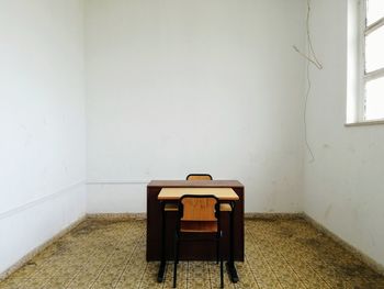 Electric lamp at home