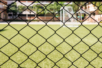 Full frame shot of chainlink fence