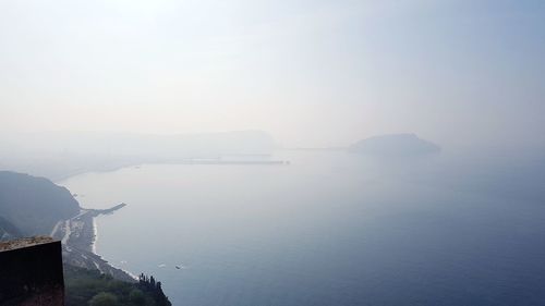 View of sea against sky