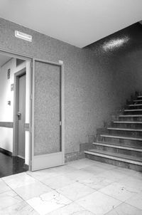 Empty staircase at home