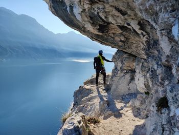 Climbing tour lake garda