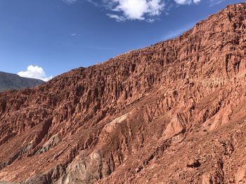 Red rock formations in northern argentina. 