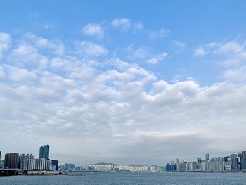 View of cityscape against sky