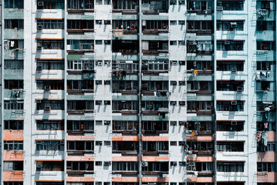 Full frame shot of residential building