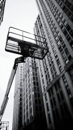 Low angle view of buildings against sky