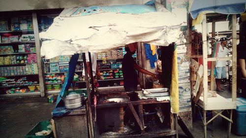 Full frame shot of store for sale