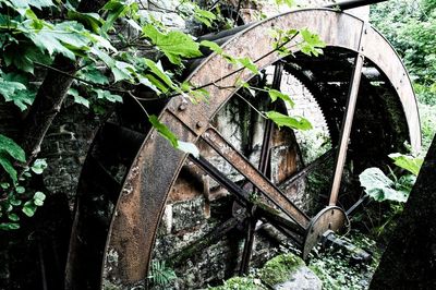 View of abandoned building