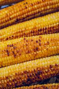 Full frame shot of corns