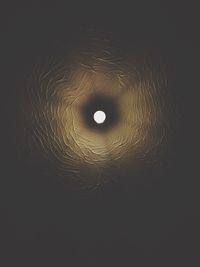 Low angle view of moon at night