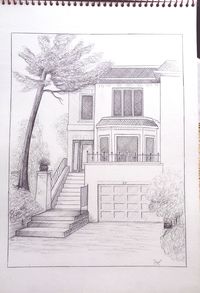 Exterior of building during winter