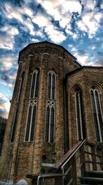Low angle view of cathedral against sky