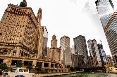 Skyscrapers in city