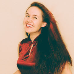 Portrait of young woman