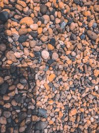 Full frame shot of stones