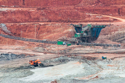 Aerial view of landscape