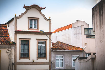 Low angle view of building against sky