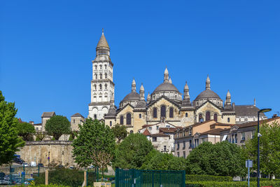 Perigueux cathedral is a catholic church located in the city of perigueux, france