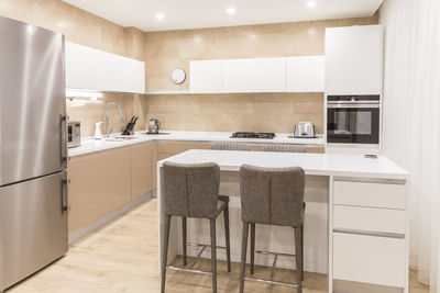 Interior of kitchen at home