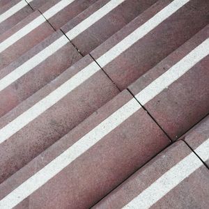 Full frame shot of zebra crossing