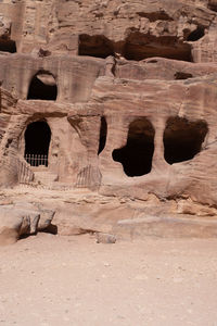 View of old ruins