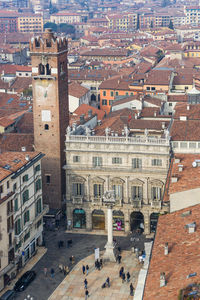 Buildings in city