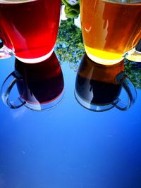 Close-up of drink on table