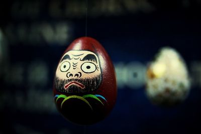 Close-up of christmas lights