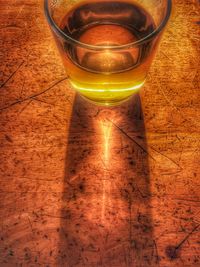 Close-up of drink on table