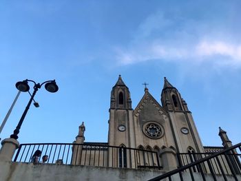 Low angle view of cathedral against sky