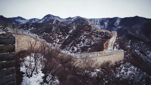 Scenic view of mountains